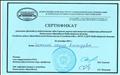 Сертификат
участника в пед.конференции " Создание модели образовательной деятельности в соответствии с ФГОС в ДОО Новосибирской области"